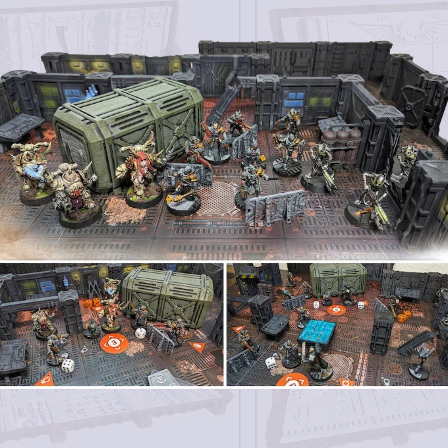 Modular Display & Transport Box – Shrine Crate Terrain for 28–40mm Miniatures