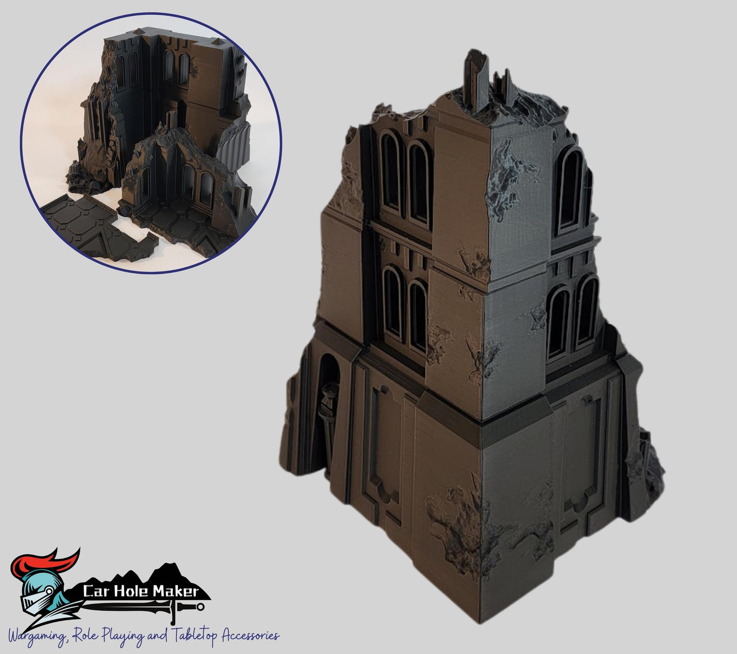 Modular Desert Terrain – Ruins, Arches & Temples for Fantasy Wargames, Tabletop RPGs, and Skirmish Play | Compatible with 28mm–32mm Minis