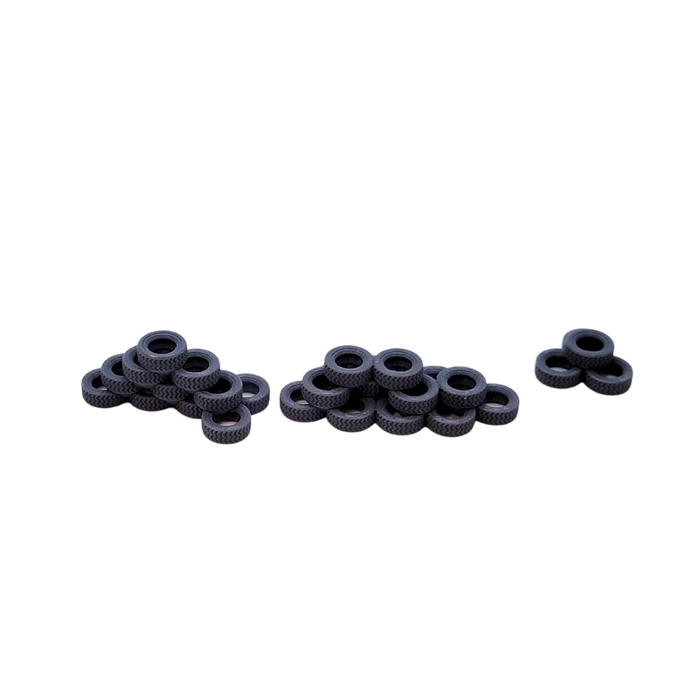 Unleash the Power of Ruins: Scatter Terrain Set of Barrels and Tires for Epic RPG & War Game Battles!