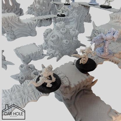 The Hive Kill Team Terrain – Xenos-Themed Alien Terrain Kit for 28mm Skirmish Missions and Tactical Bio-Play Environments