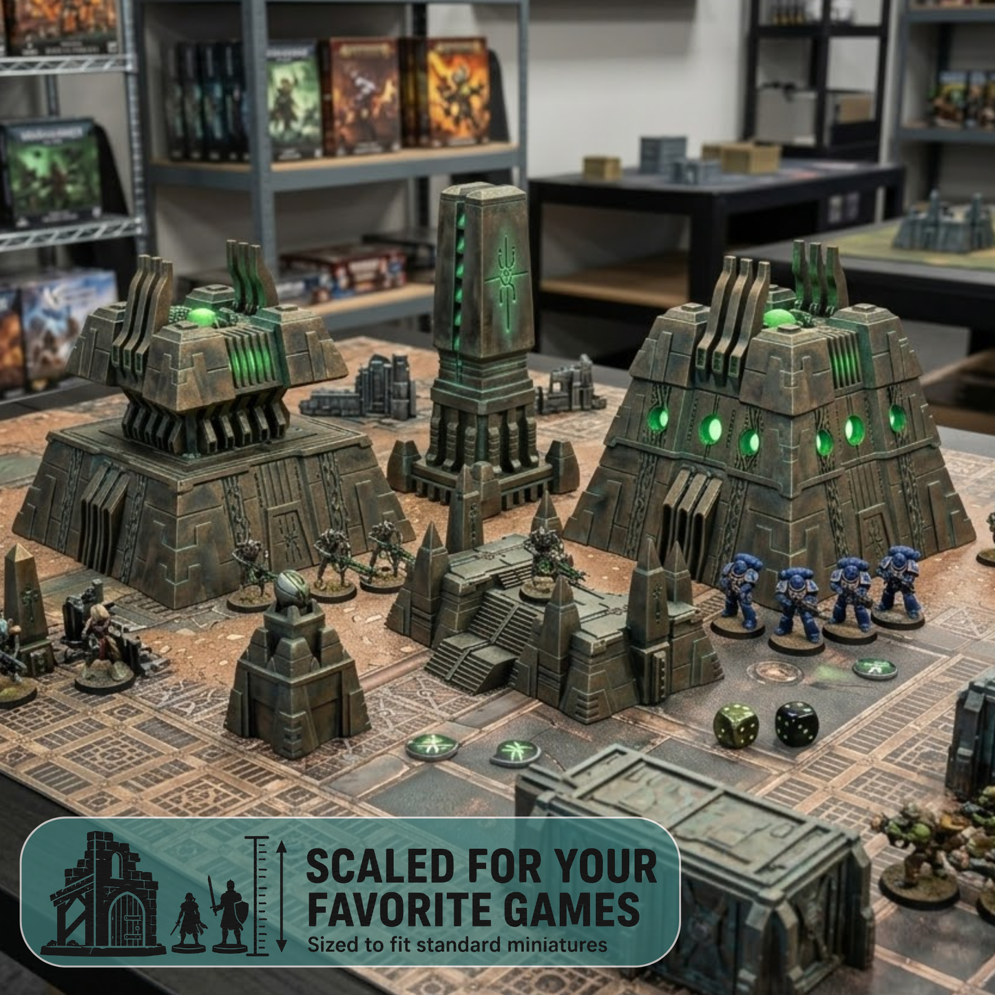 Tomb World Karnac Monoliths