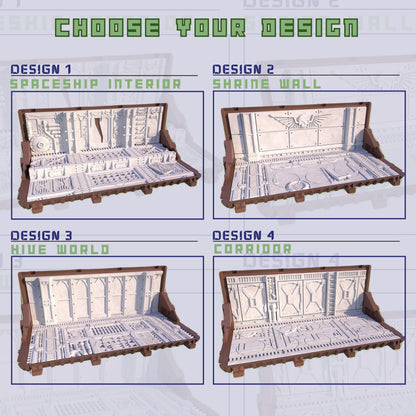 Modular Display & Transport Box – Shrine Crate Terrain for 28–40mm Miniatures