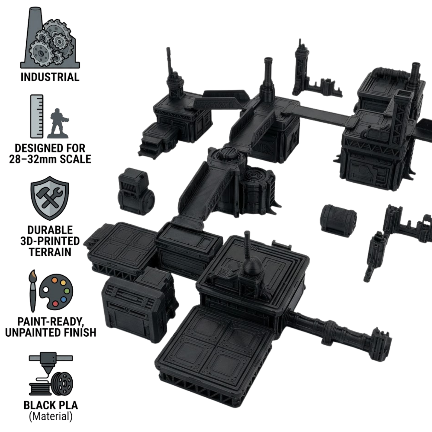 Industrial Terrain Set (28mm)