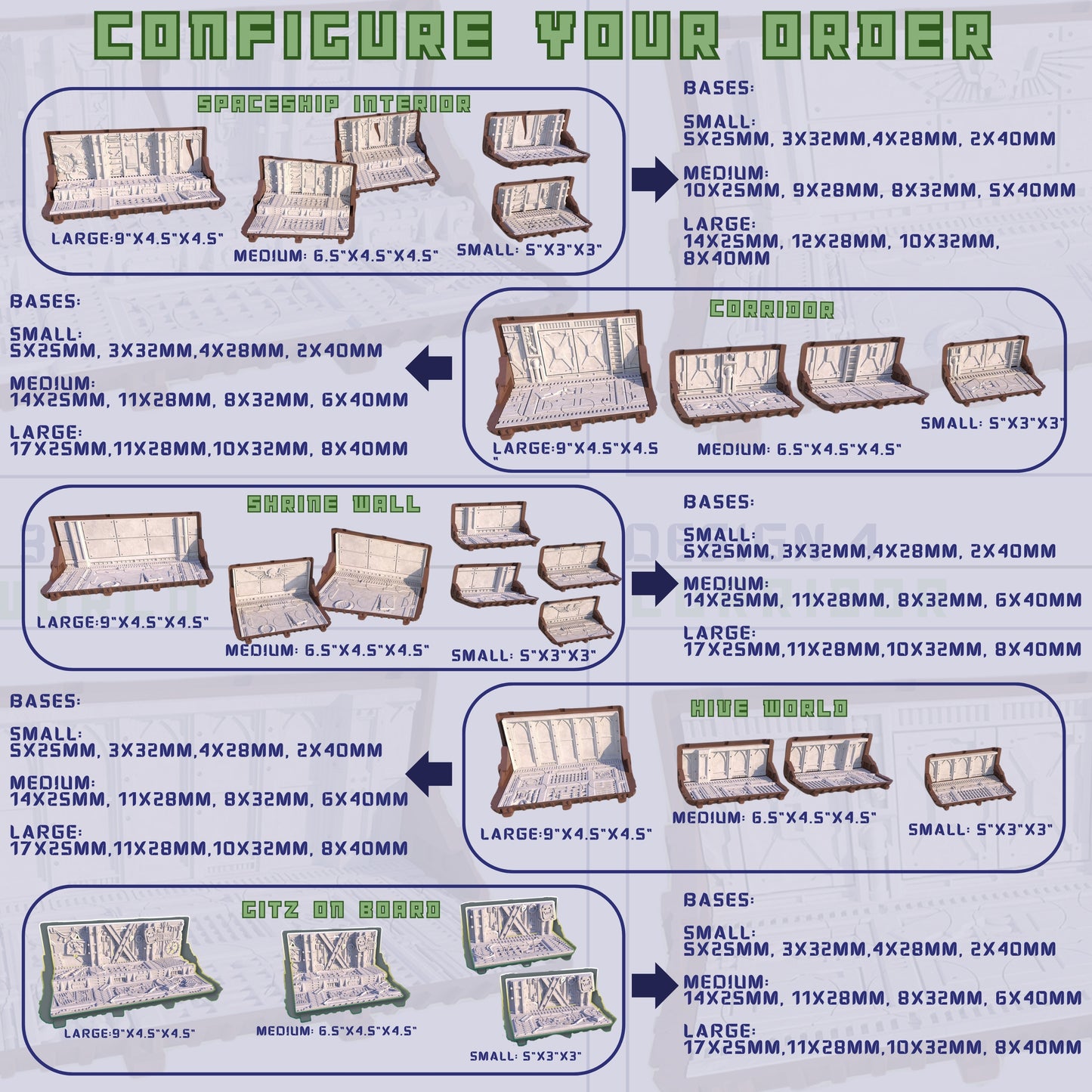 Modular Display & Transport Box – Shrine Crate Terrain for 28–40mm Miniatures
