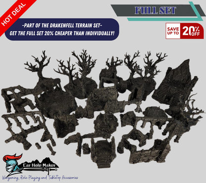 Drakenfel Ancient Altar – Fantasy Terrain for Age of Sigmar, Warcry & 28mm Miniature Wargames