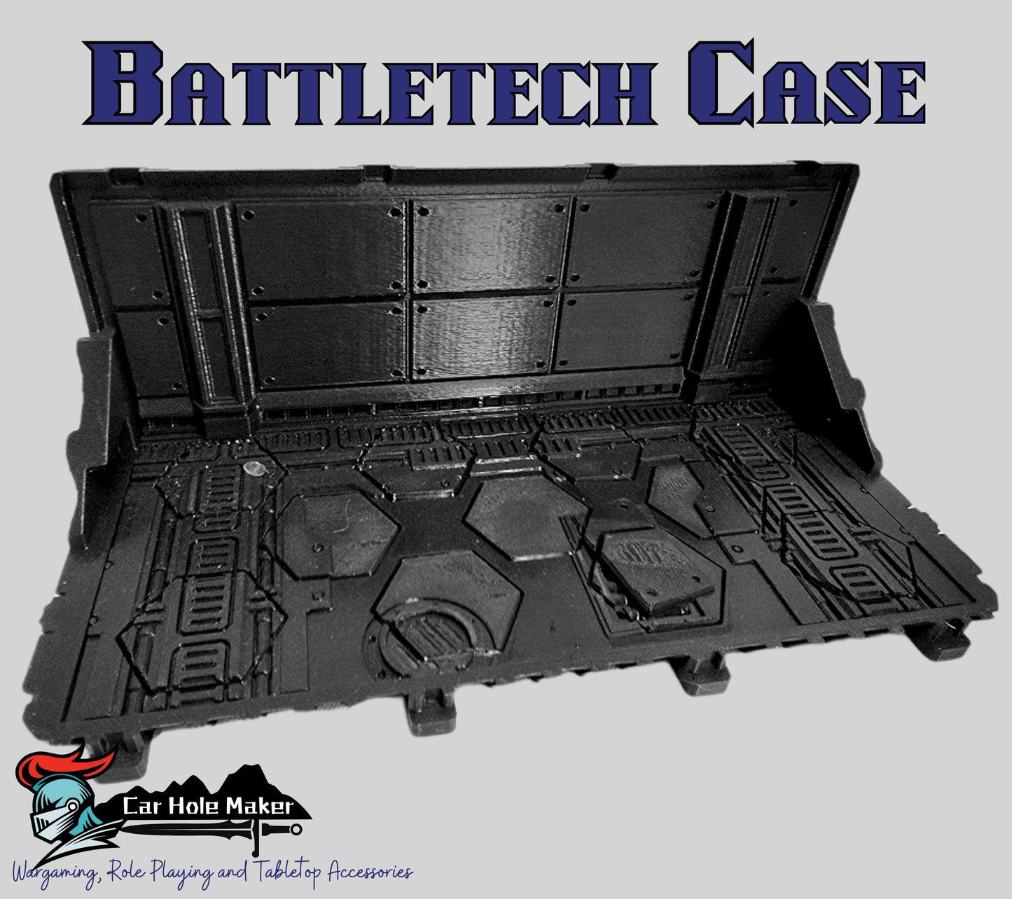 3in1 Display & Carrier Case + Scatter Terrain: Corridor Interior, Physical Product, Diorama, Carrier Case Model Transportation Solution