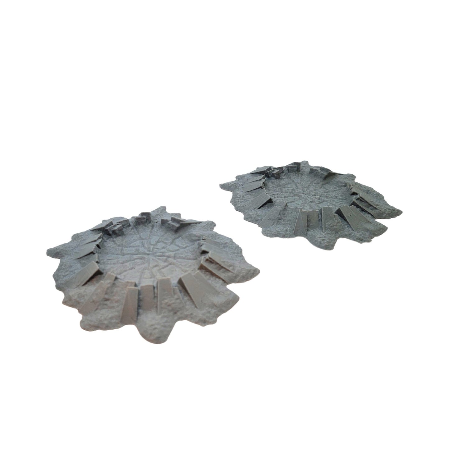 Unleash the Power of Ruins: Scatter Terrain Set of Craters, for Epic RPG & War Game Battles!