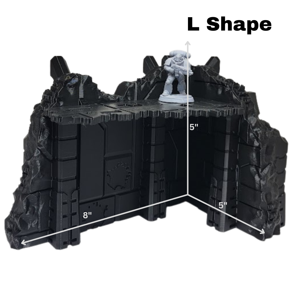 Complete Competitive Terrain – Tomb World Ruins w/ Scatter & Footprints for 44"×60" Tournament Boards (28‑32 mm)