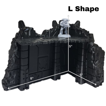 Complete Competitive Terrain – Tomb World Ruins w/ Scatter & Footprints for 44"×60" Tournament Boards (28‑32 mm)