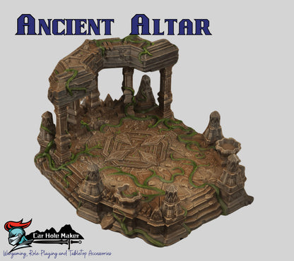 Drakenfel Ancient Altar – Fantasy Terrain for Age of Sigmar, Warcry & 28mm Miniature Wargames