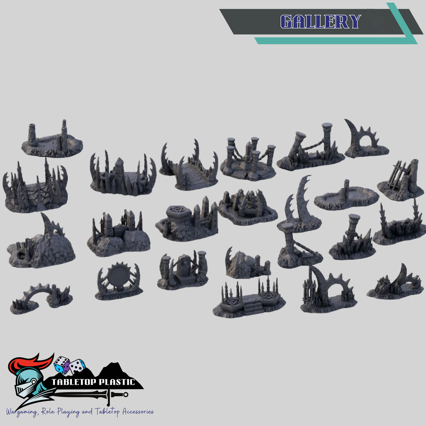 Brass Wastes Modular Chaos Terrain Set