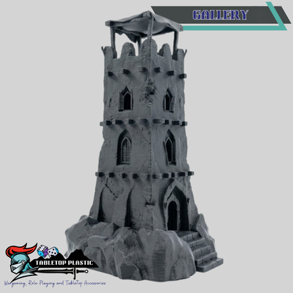 Sunscar Abandoned Desert Tower