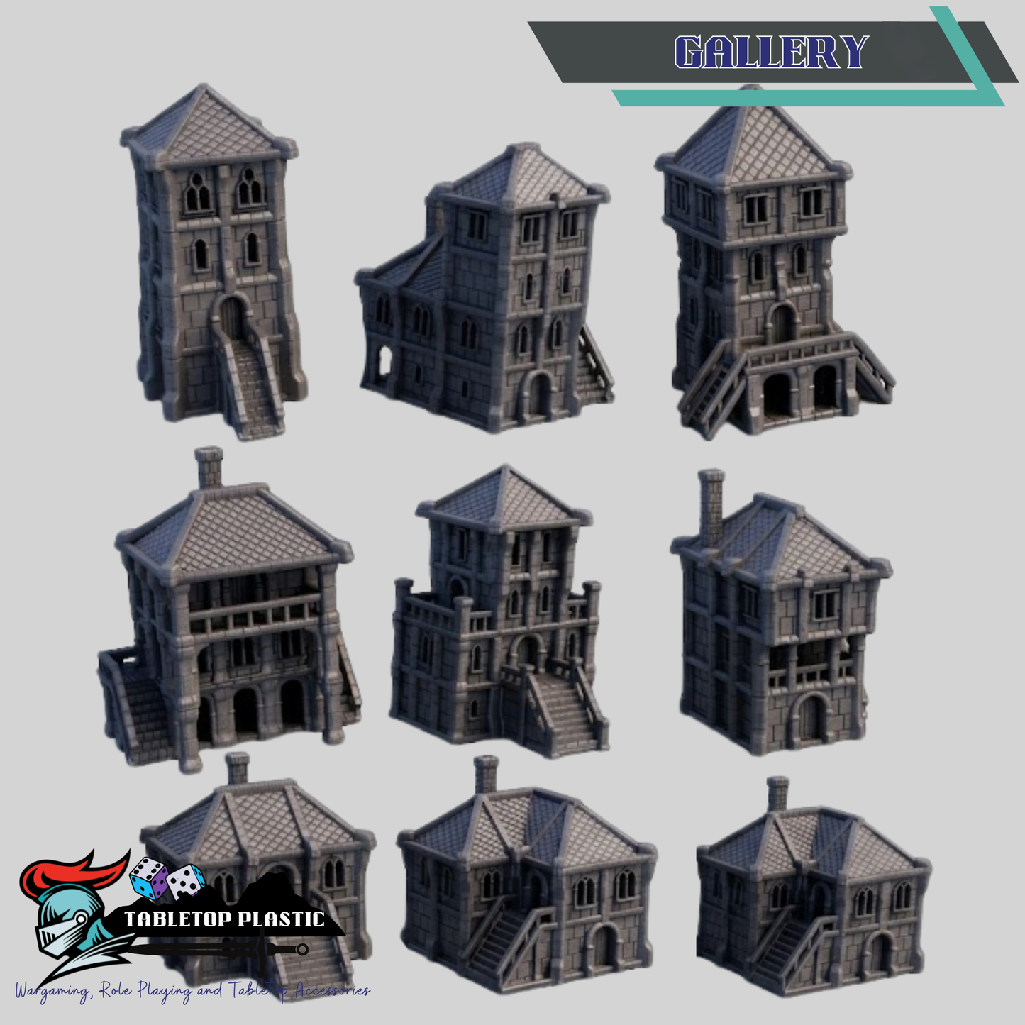 Reikmark Medieval City Houses