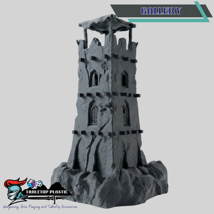 Sunscar Abandoned Desert Tower