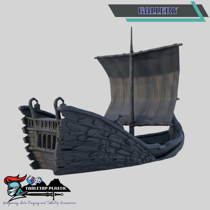 Aelthirion Elven Swan Ship