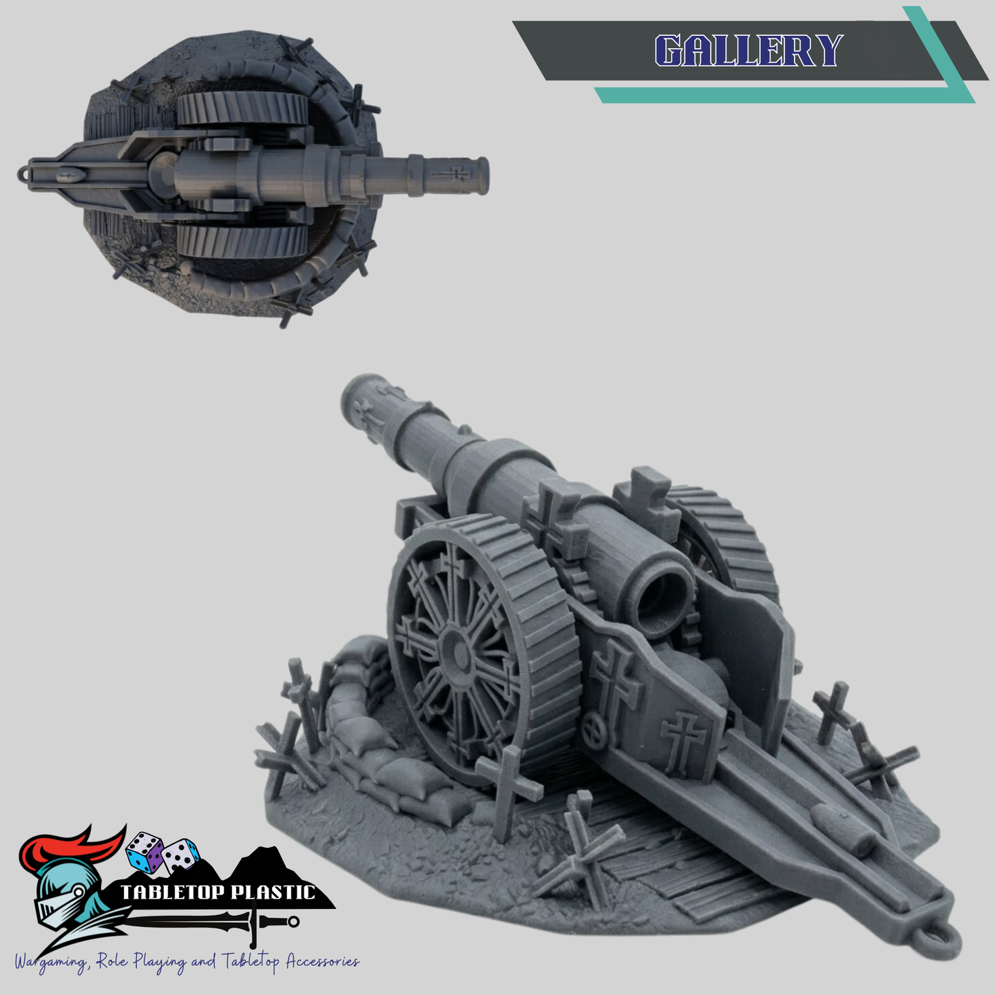 Trench Wars Front Howitzer Artillery Emplacement