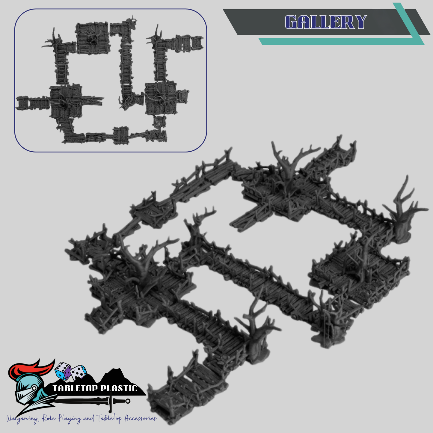 Dreadmoor Modular Swamp Walkway