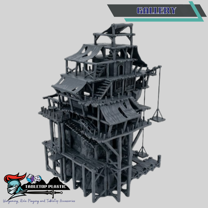 Accursed City Slum Community Building