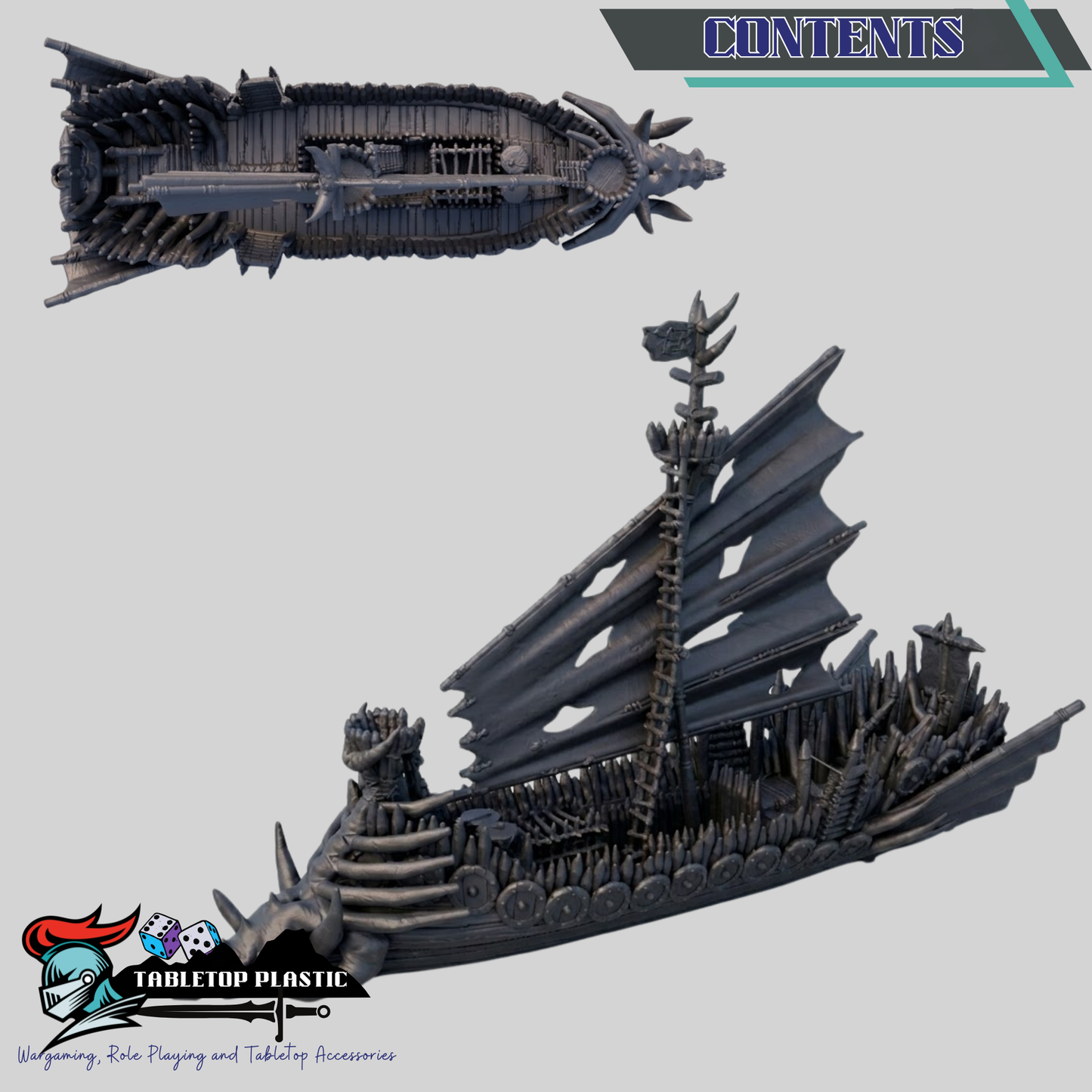 Skullcrag Orc Raiding Ship