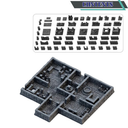Xhotl Basin Jungle Temple Dungeon Tiles