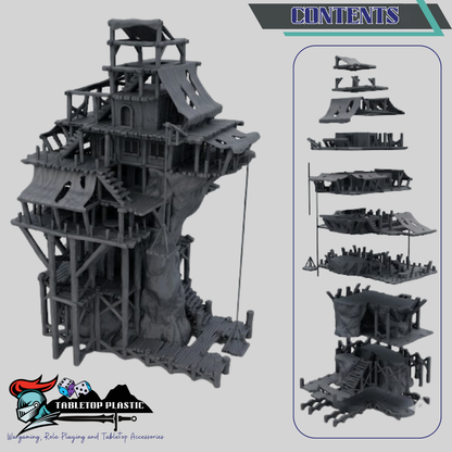 Accursed City Slum Community Building