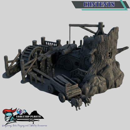 Halfling Villiage Halfling Sawmill
