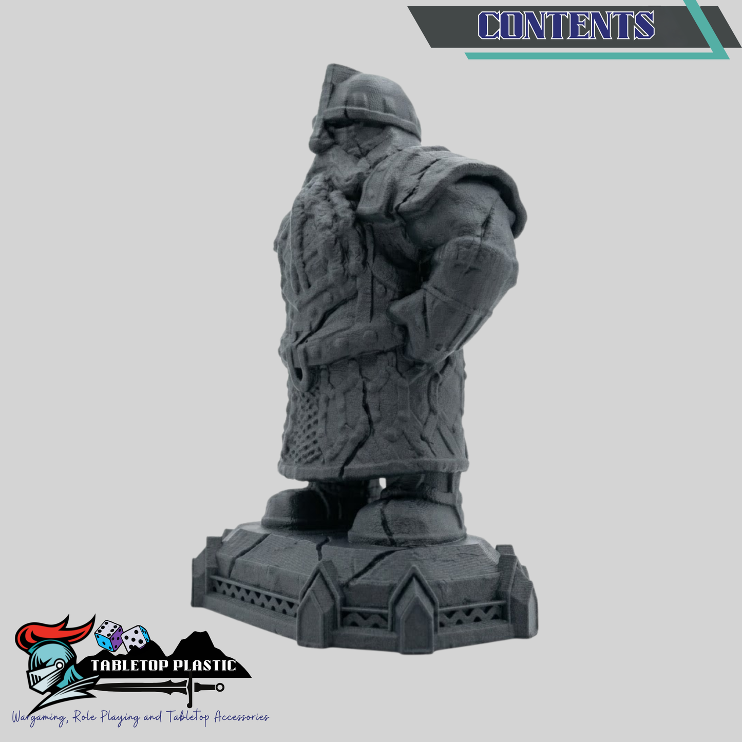 Karak Varnok Old Dwarf Statue