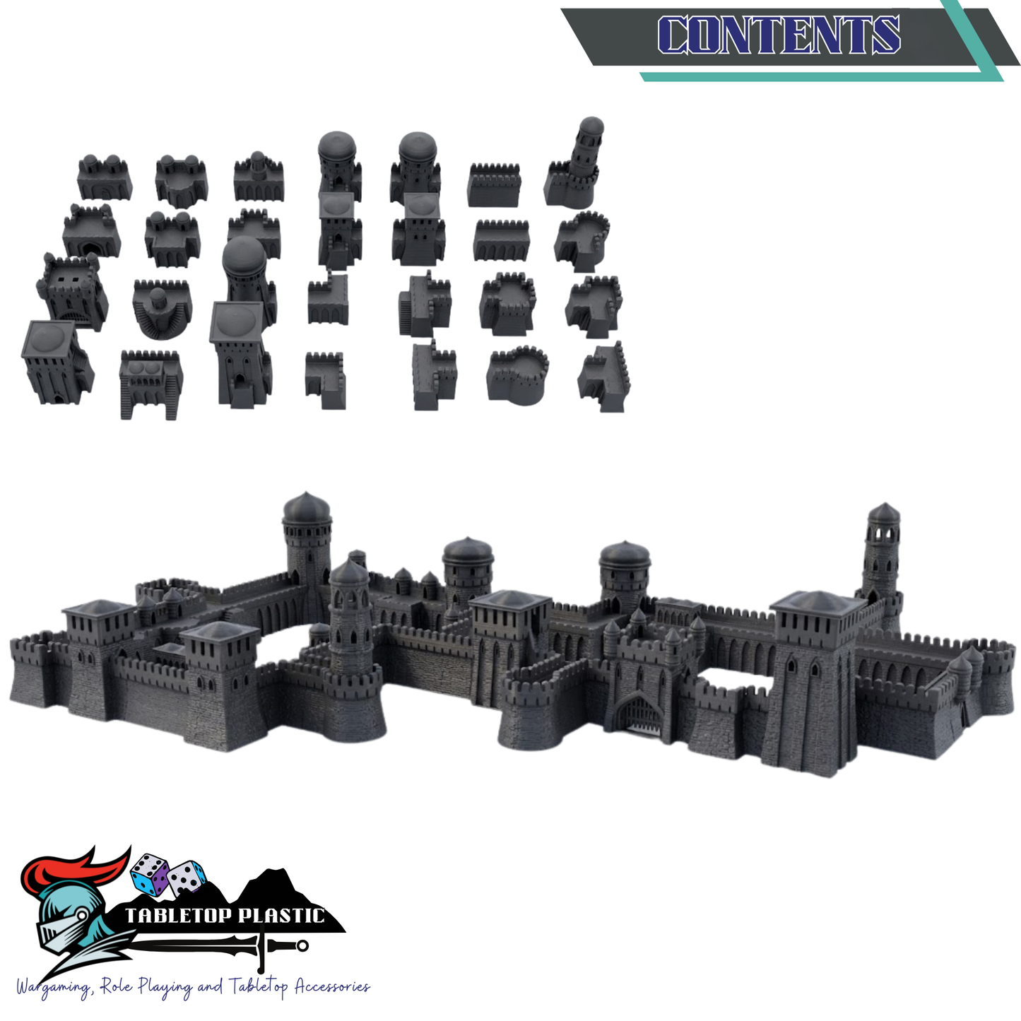 Jade Citadel Modular Eastern Castle Terrain