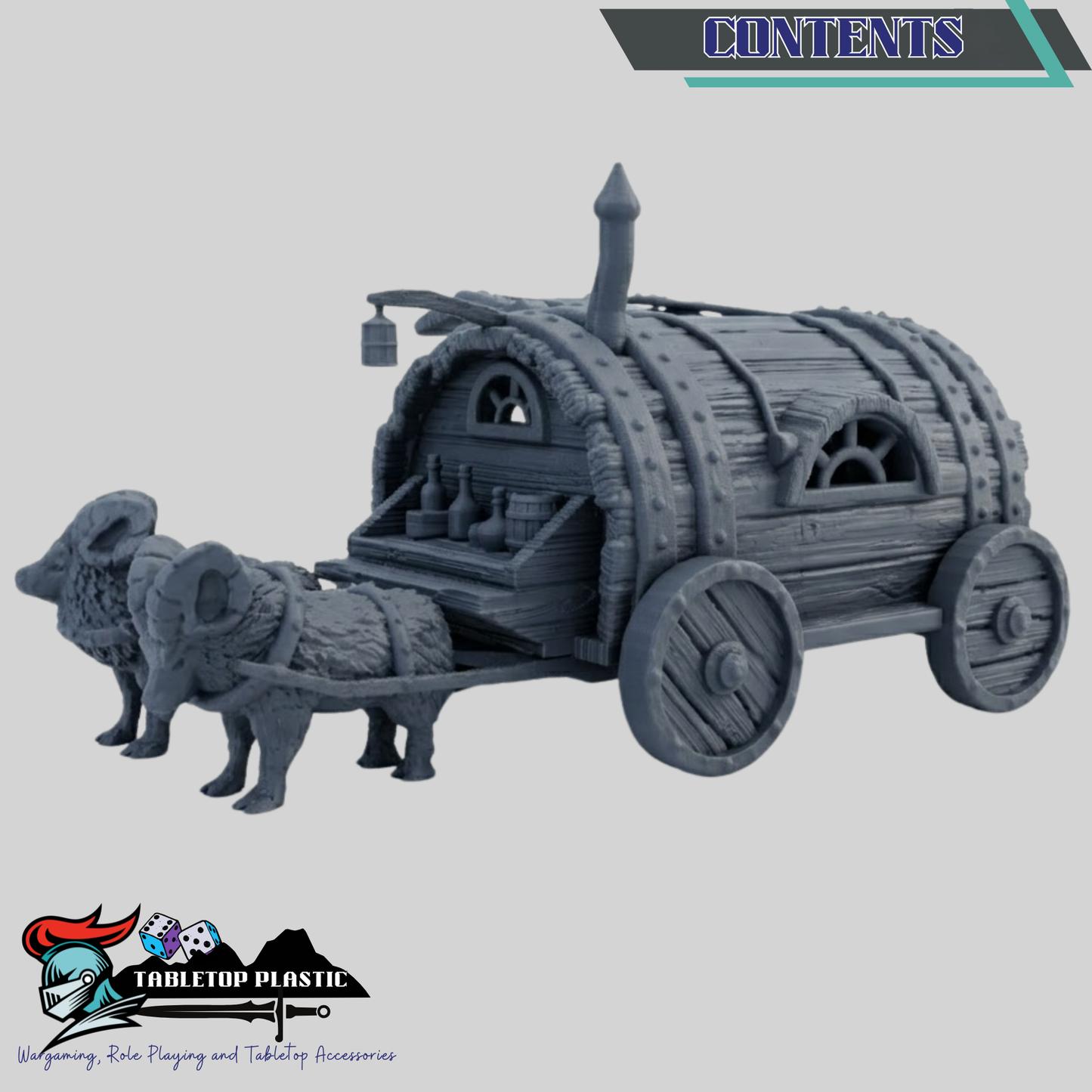 Westreach - Halfling Merchant Wagon