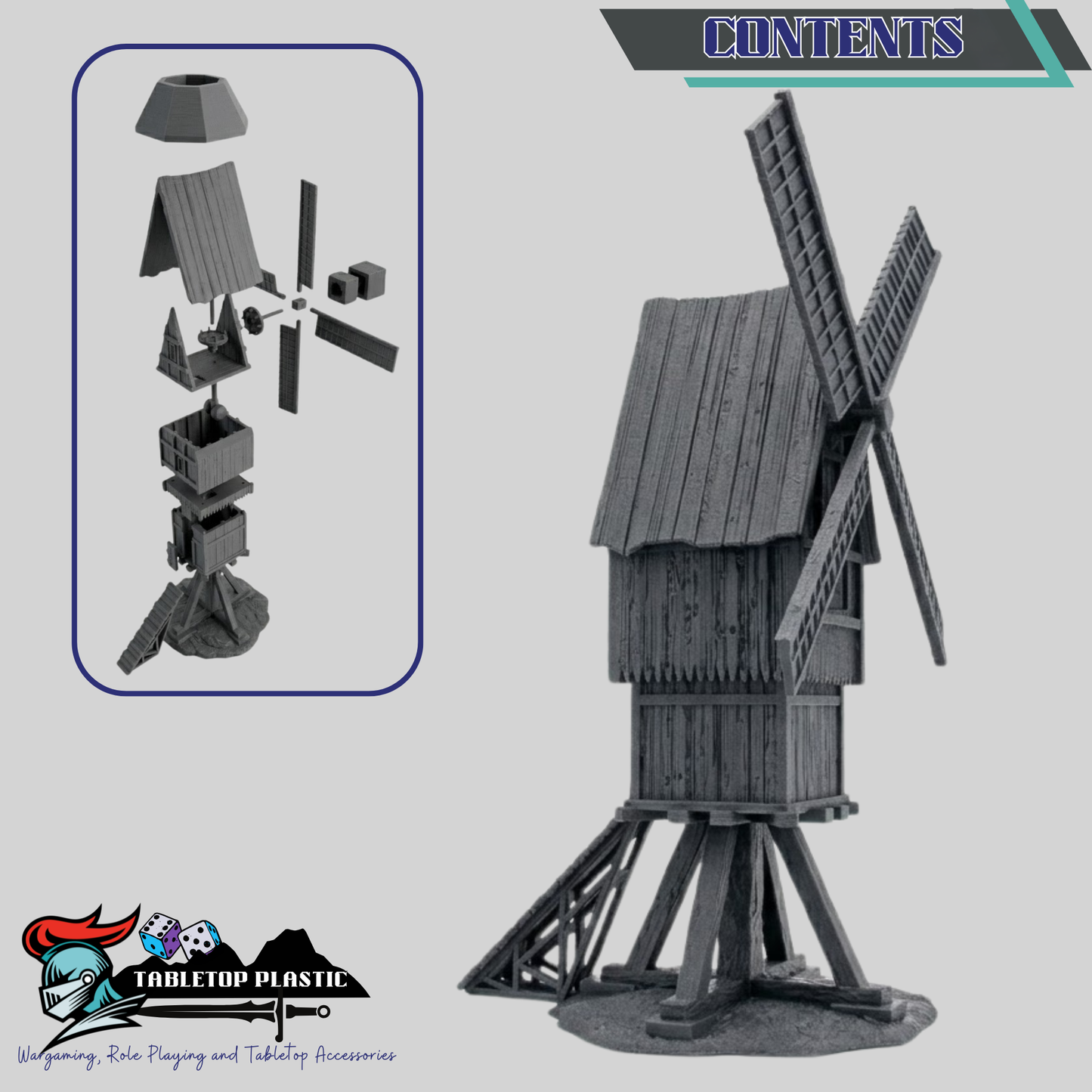 Westreach, Medieval Wooden Windmill
