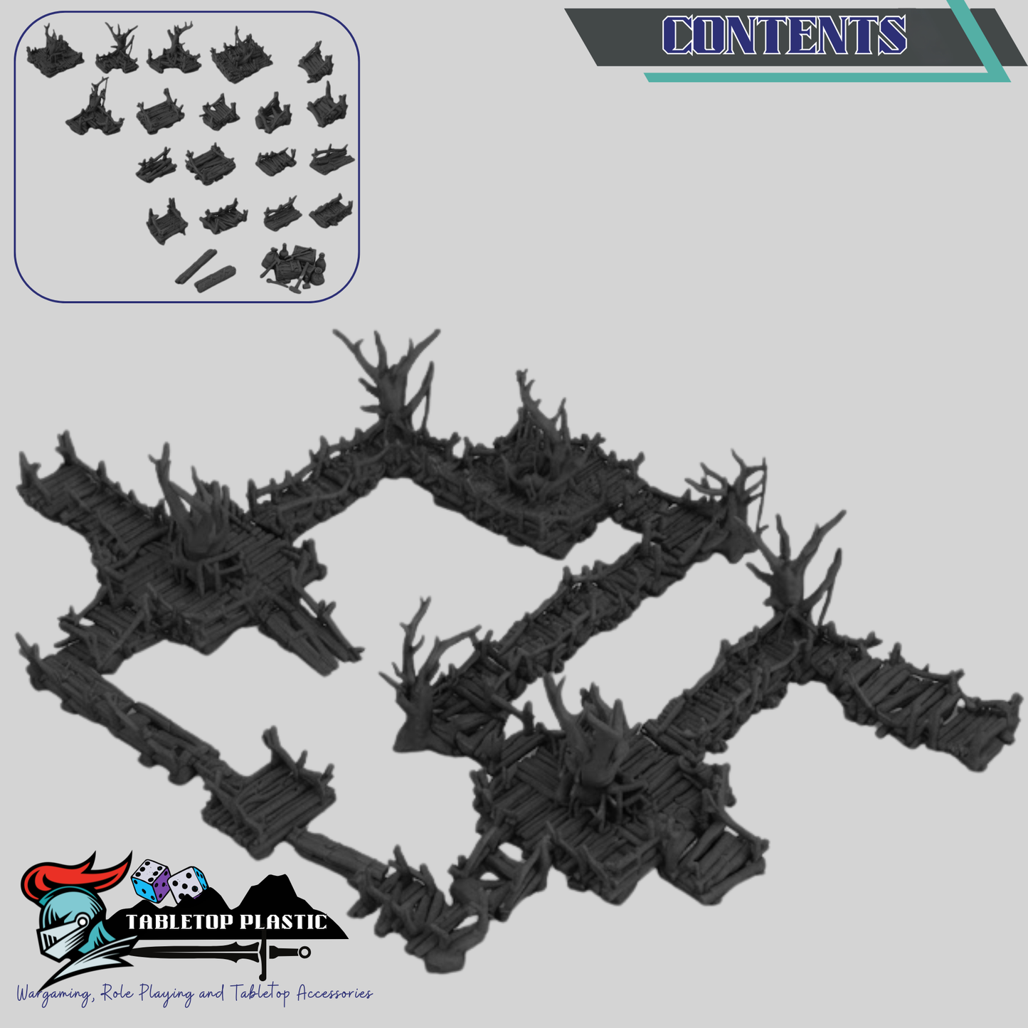 Dreadmoor Modular Swamp Walkway