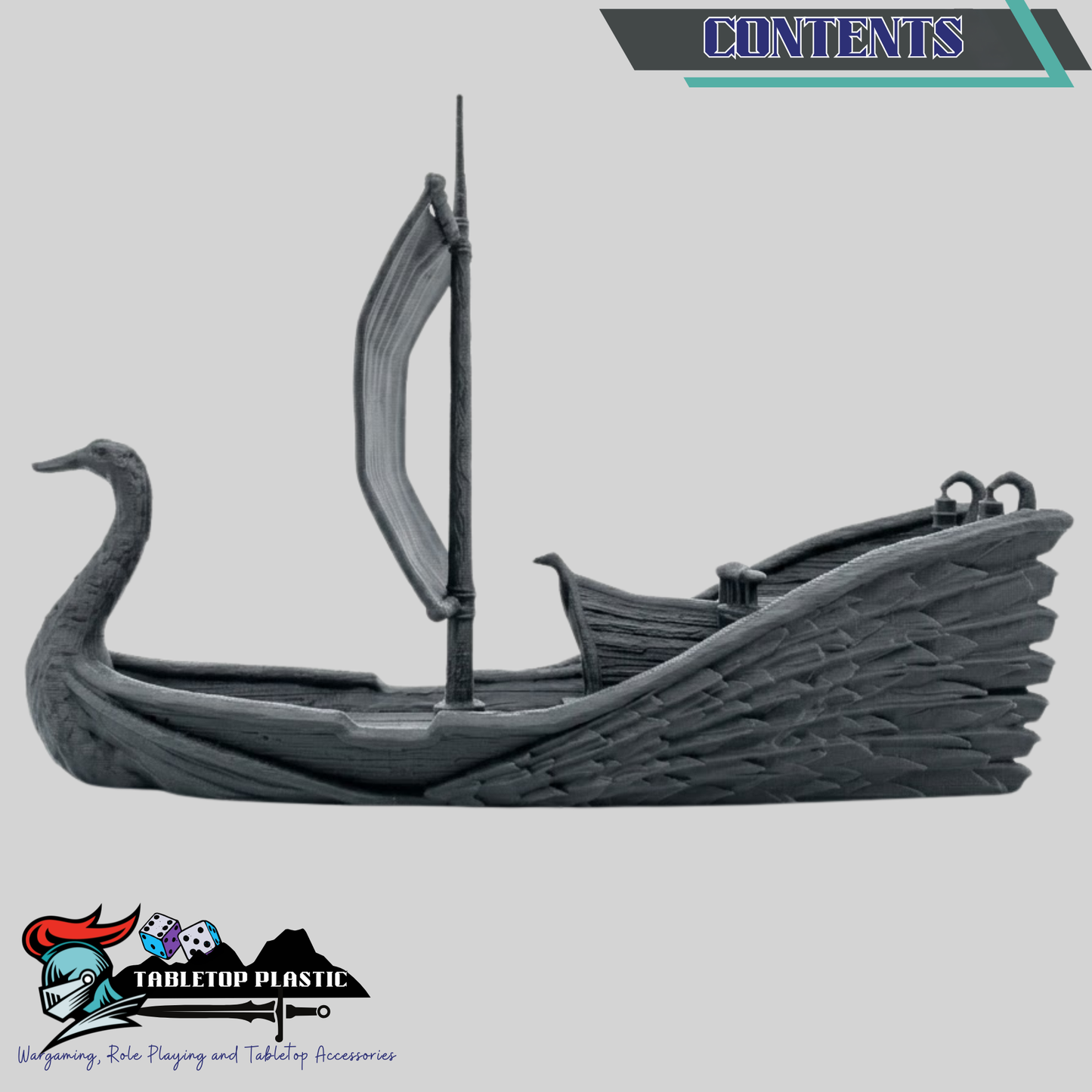 Aelthirion Elven Swan Ship