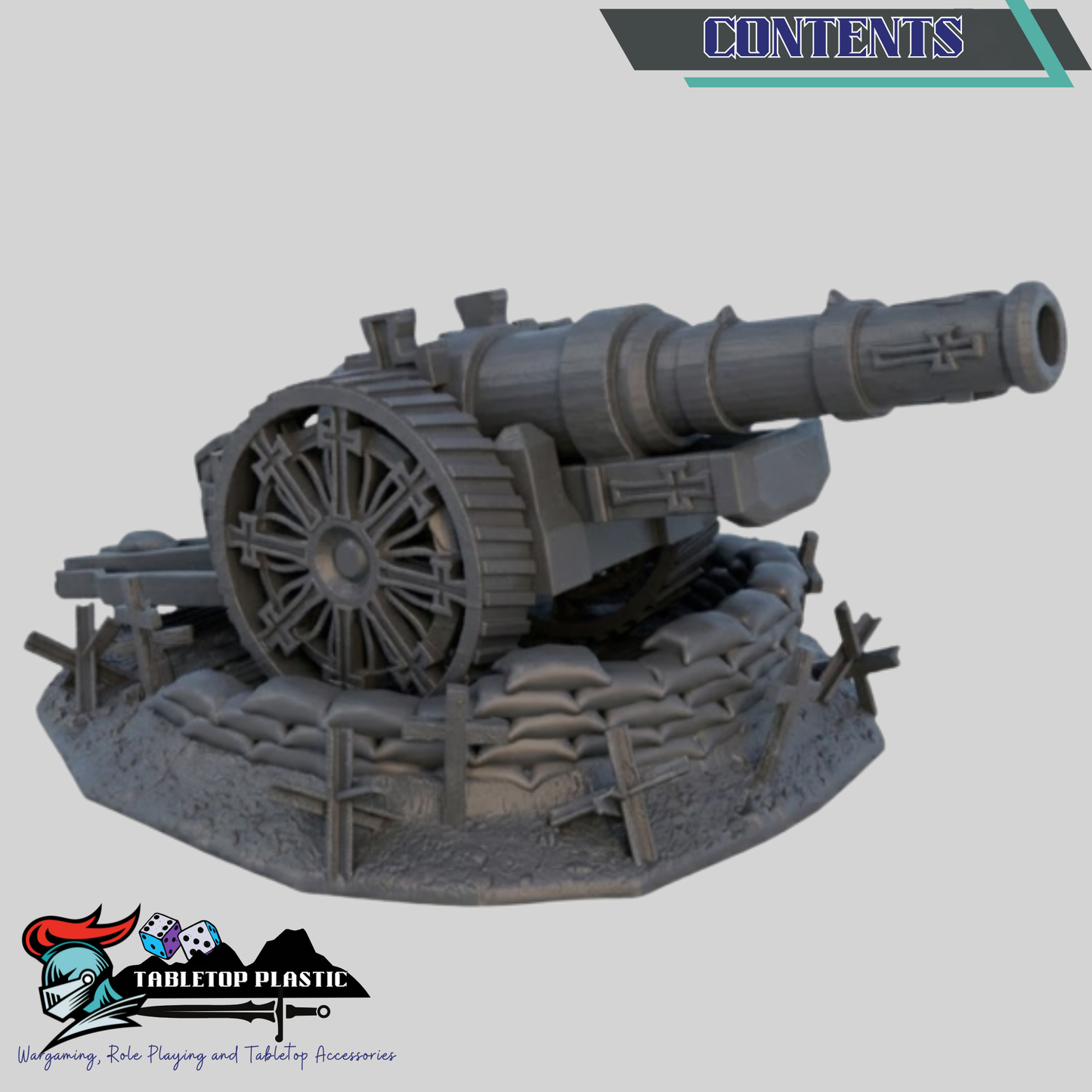 Trench Wars Front Howitzer Artillery Emplacement