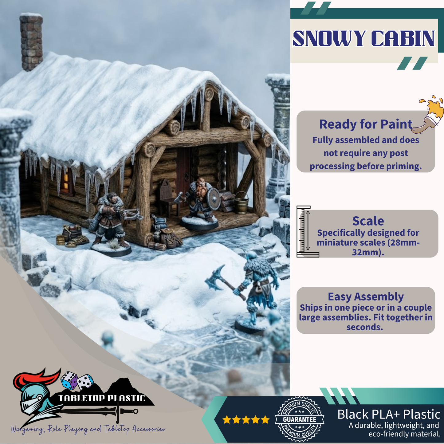 Shardpeak Snowy Cabin