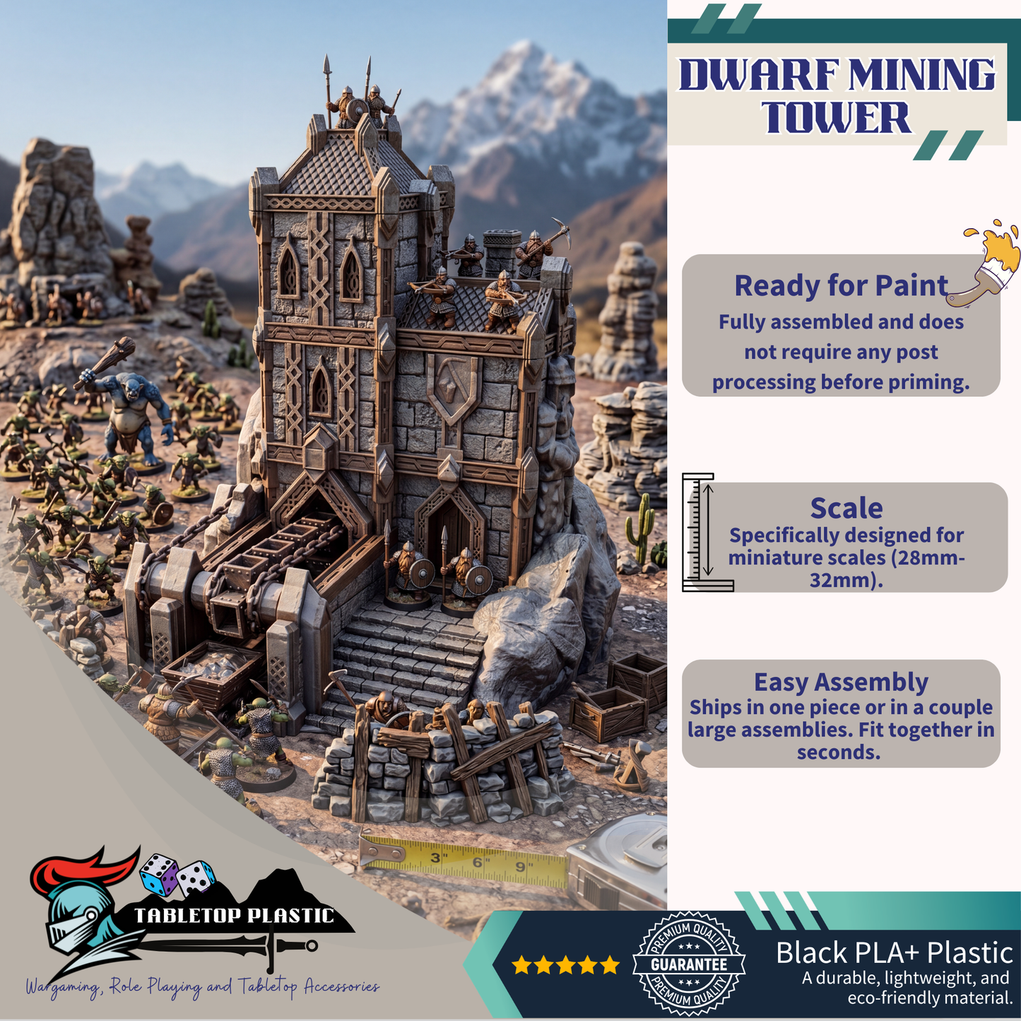Karak Varnok Dwarf Mining Tower