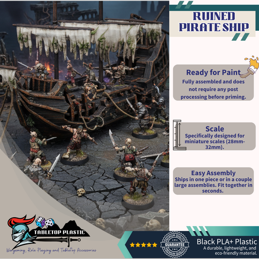 Blackharbor Ruined Pirate Ship
