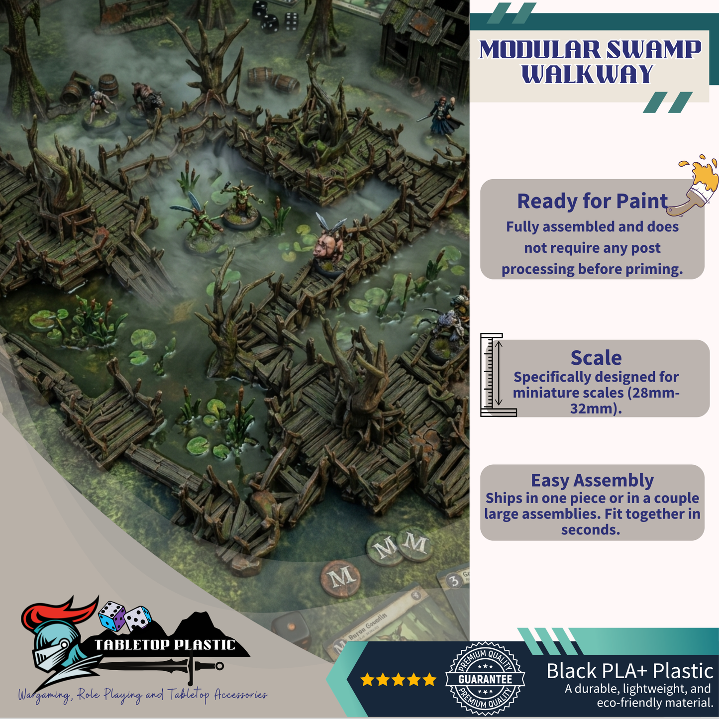 Dreadmoor Modular Swamp Walkway