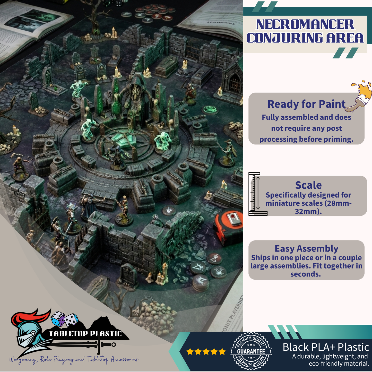 Graveshade Necromancer Conjuring Area