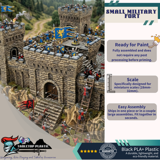 Small Military Fort Terrain