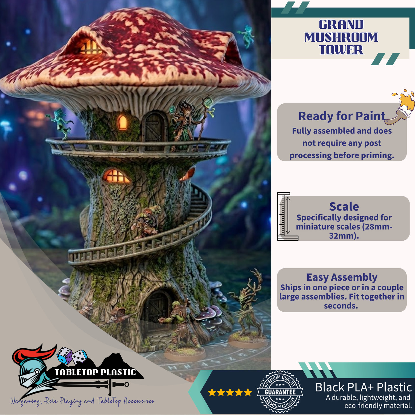 Wildwood Grand Mushroom Tower