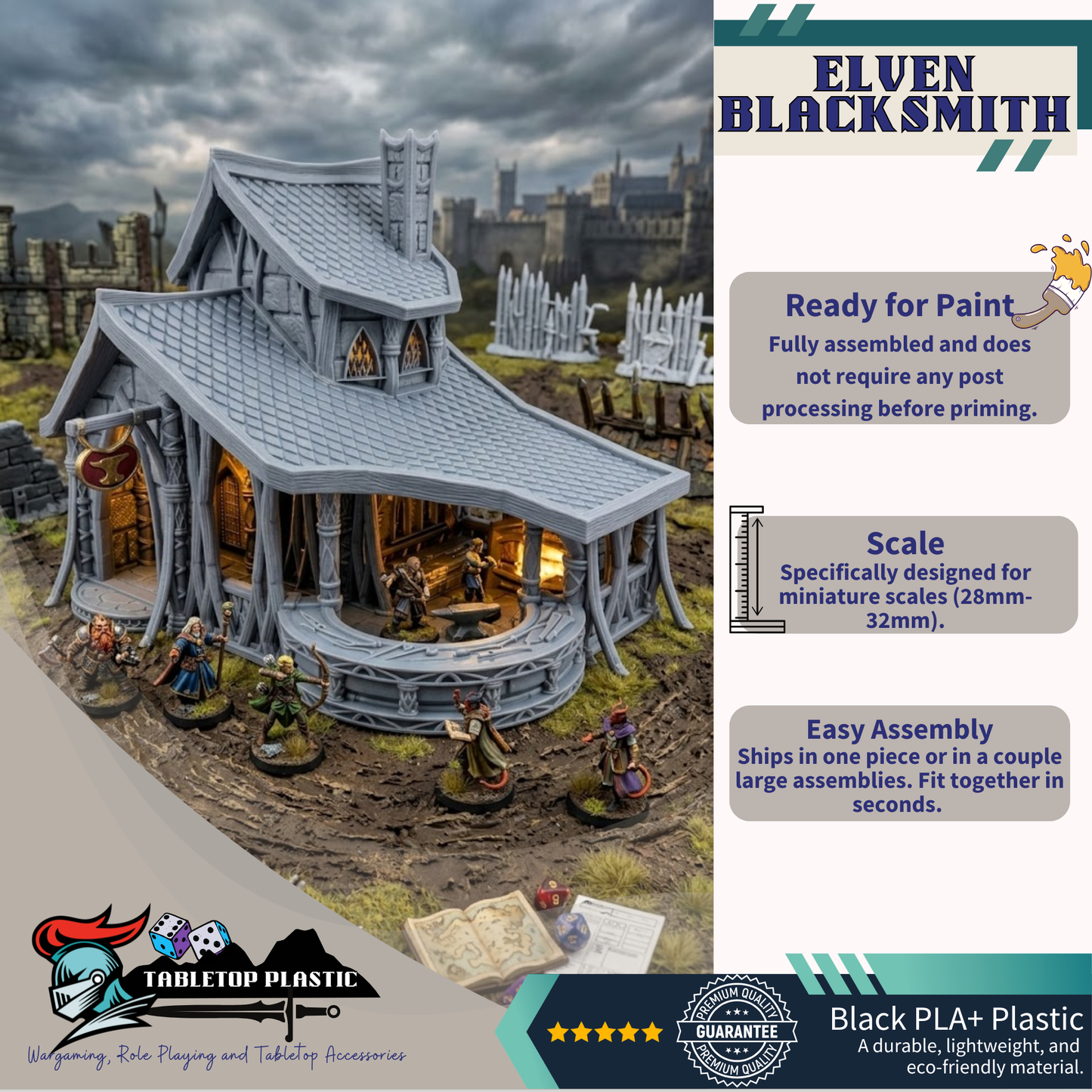 Aelthirion Elven Blacksmith