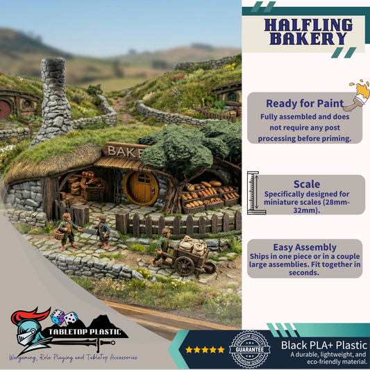 Halfling Bakery Terrain Building