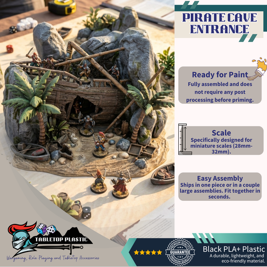 Dreadtide Reach Pirate Cave Entrance