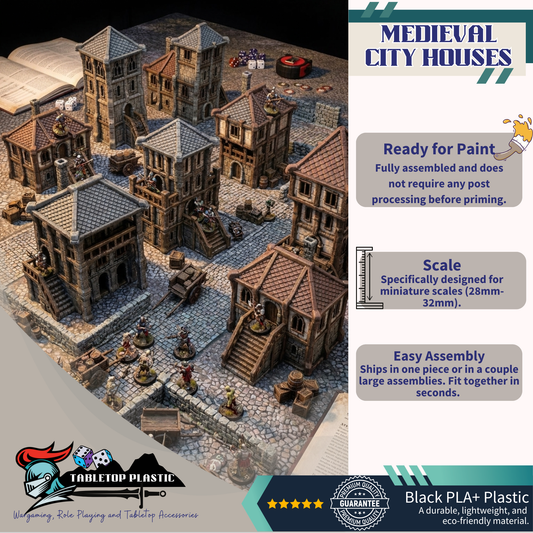 Reikmark Medieval City Houses