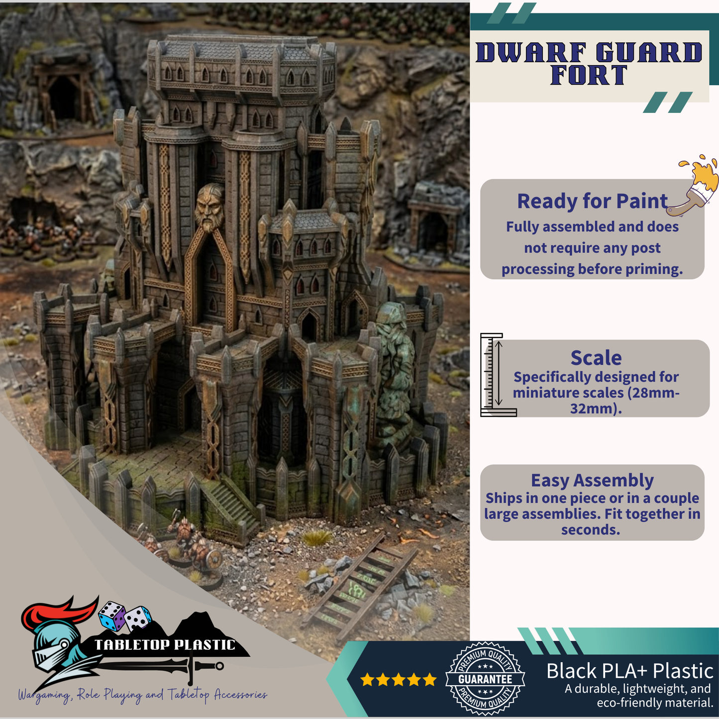 Dwarf Guard Fort Terrain