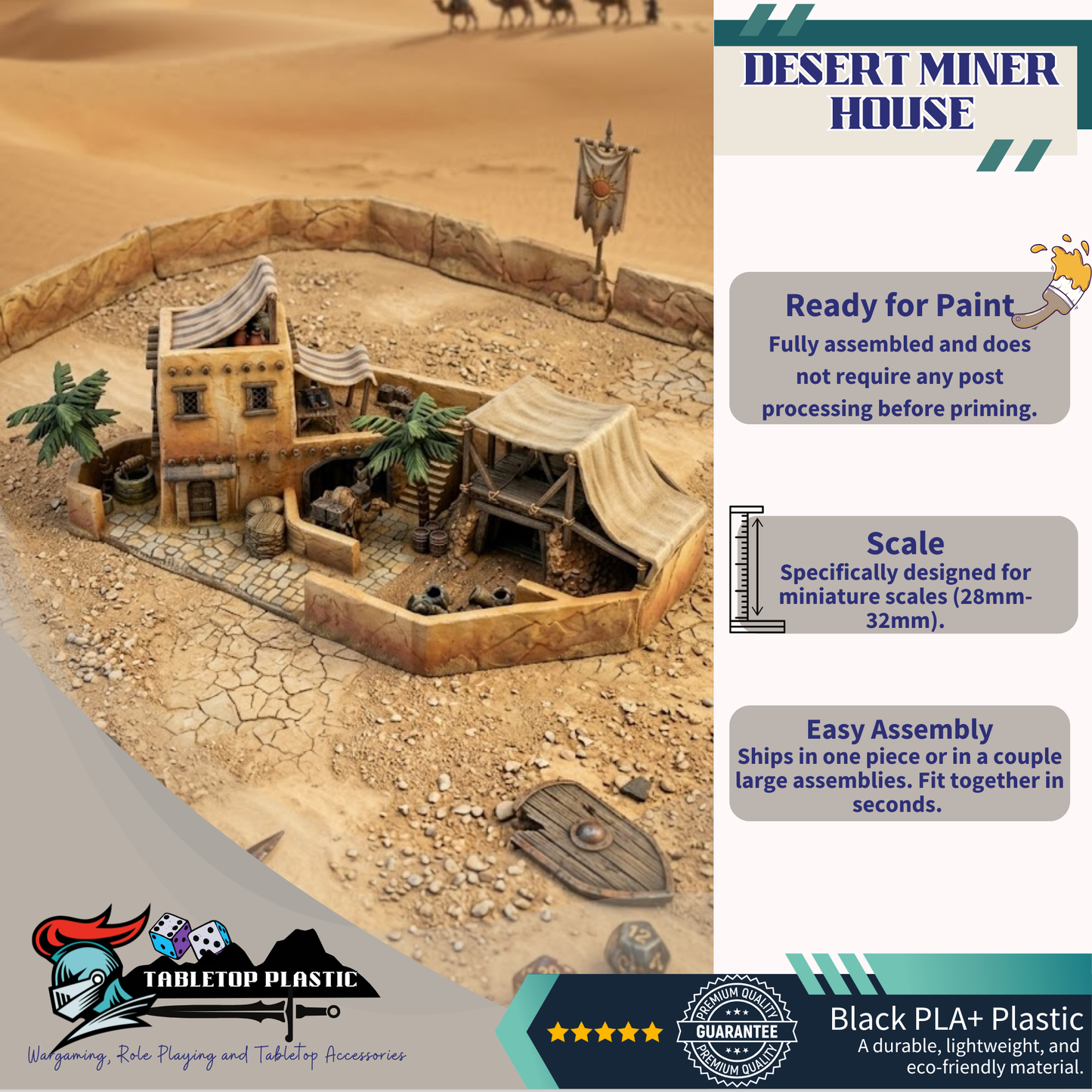Sunscar Frontier Desert Miner House