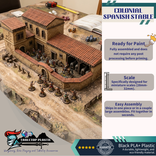 Redhaven Colonial Spanish Stable