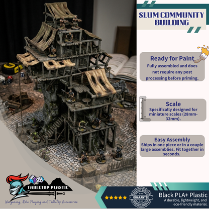Accursed City Slum Community Building