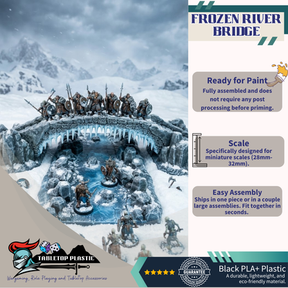Frosthold Frozen River Bridge