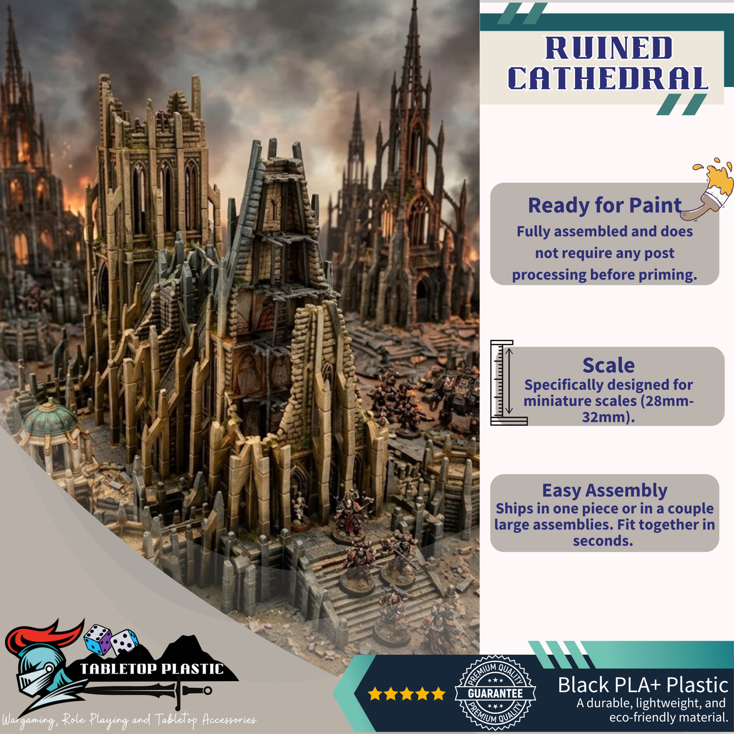 Ruined Cathedral Terrain Mega Set
